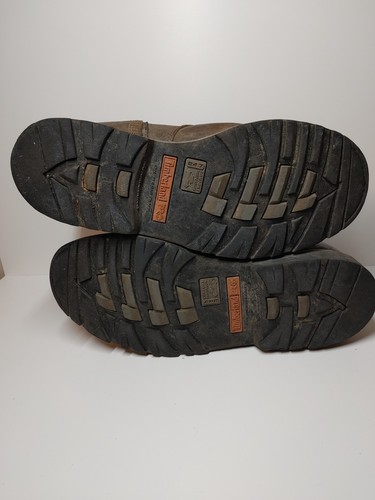 Timberland PRO Boots Uomo Taglia 13W Marrone Punta Acciaio Scarpe da Lavoro Antifatica CSA - Foto 10 di 12