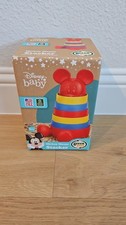 Mickey Mouse Stacker Baby Toys- 6  New- Made in the USA