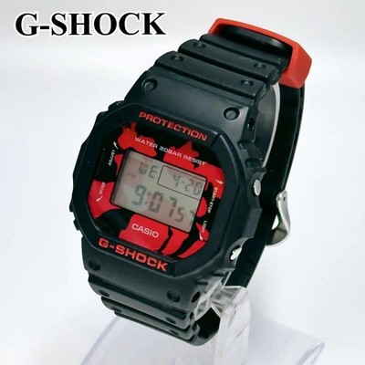 CASIO G-SHOCK DW-5600JK-1JR Nishikigoi Black Red Rare NB/NA