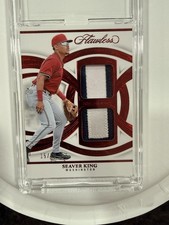 2025 Panini Flawless Seaver King #DPP-SK Patch #'d /20 Tri-Color Dual Patch