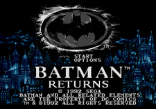 Batman Returns - Sega Genesis Game