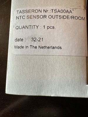 NTC SENSOR TS TSA00AA Sensor 10k Outdoor / Room NEW SEALED