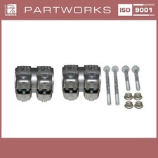 Montagesatz Auspuff für PORSCHE 997 Carrera Endschalldämpfer Schellen