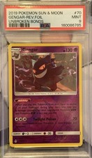 Pokemon Gengar 70/214 Unbroken Bonds Reverse Holo/Foil PSA 9 on eBay