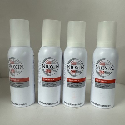 4 Pack -  Nioxin COLOR LOCK SEAL TREATMENT 4.8 oz ea