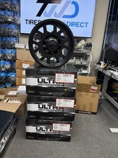 Set Of 4 Ultra 114 The Chief 18x9 8x6.5 1mm Satin Black Wheels Rims 18 Inch Set Of 4 Ultra 114 The Chief 18x9 8x6.5 1mm Satin Black Wheels Rims 18 Inch