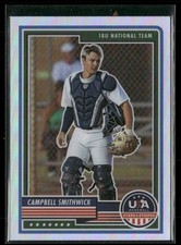 Campbell Smithwick 2023 Panini USA Baseball Stars & Stripes Holo Prizm USA #15