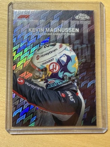 2024 Topps Chrome Formula 1 Logofractor Helmet Kevin Magnussen