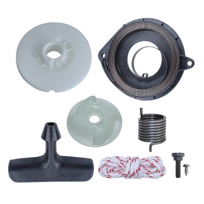 New Recoil Starter Pulley Spring Grip Rope Kit 537423201 Fit For Husqvarna 435