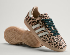 adidas Originals Samba OG Leopard Women Lifestyle Casual Shoes Sports NWT KI6674
