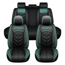 PU Leder 5-seats Vollset Autositzbezüge Grün  Auto für Porsche Luxus