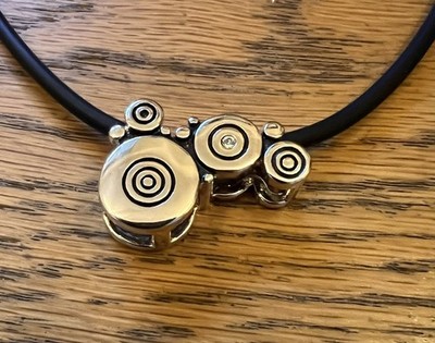 Pierre Lang Rondolo pendant in silver finish