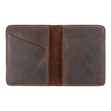 Bifold Wallet, Slim Card Holder, Minimalist Traveler Wallet, Front Pocket Wallet