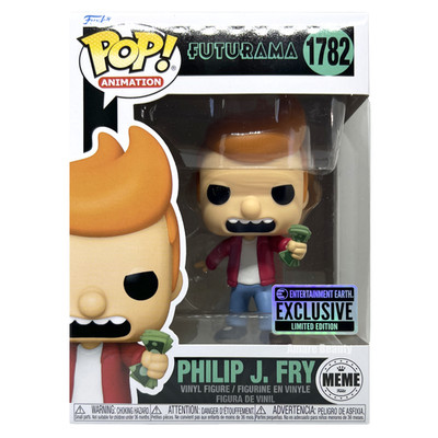 Futurama Philip J Fry EE Exclusive Limited Edition Funko Pop! Vinyl Figure #1782