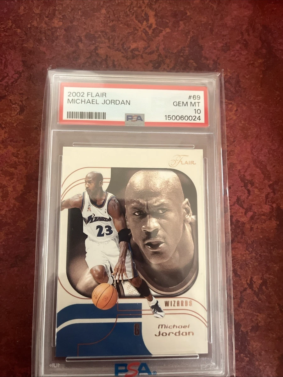 Michael Jordan Washington Wizards Basketball Grade 10 Sports