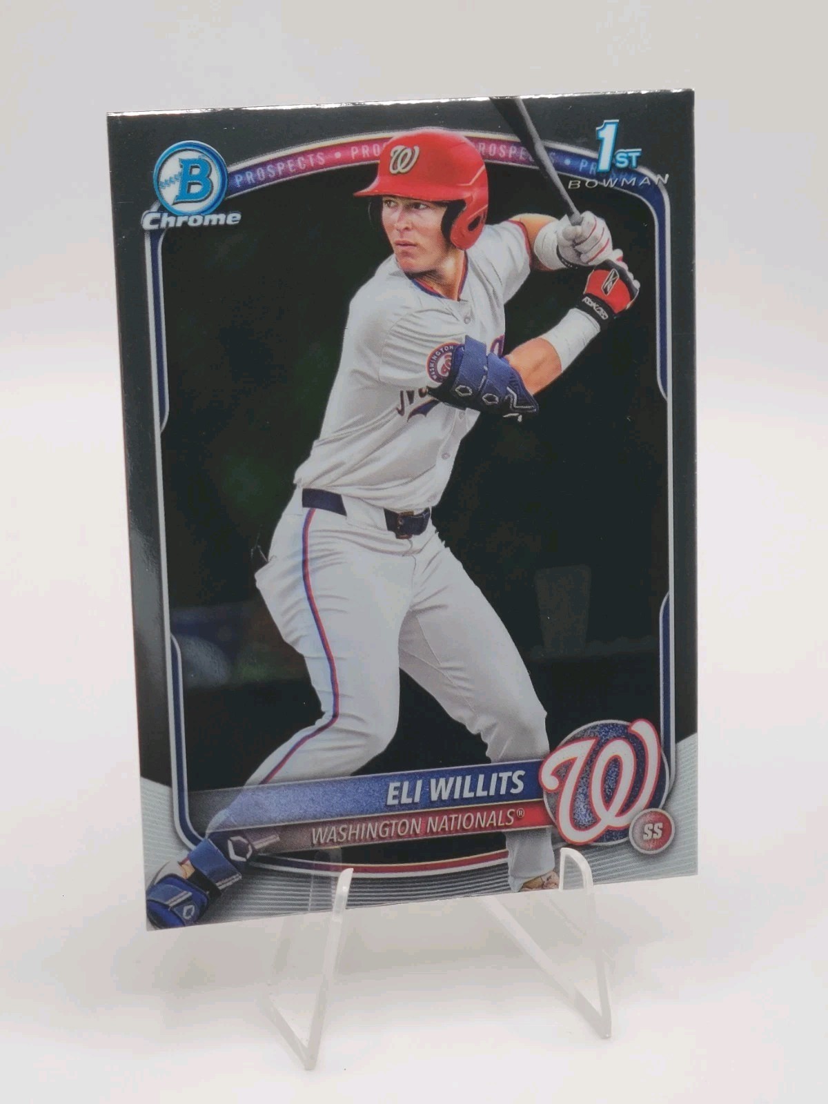 2025 Bowman Draft Baseball Eli Willits 1st Bowman Chrome Washington Nationals