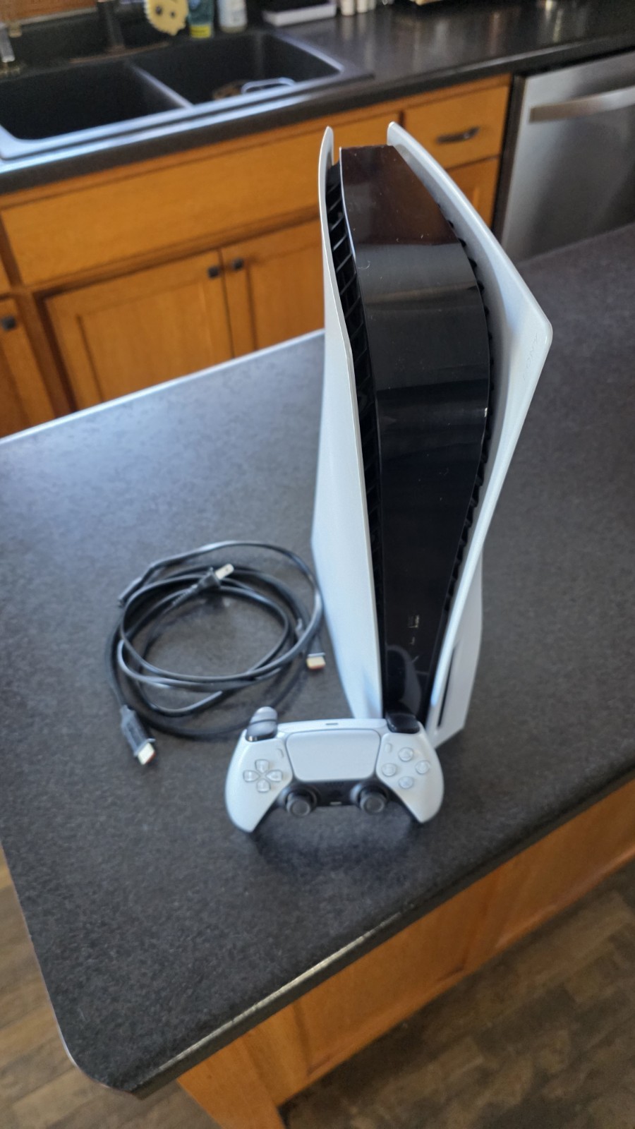 PS5 Console 1TB Storage with Disc Drive First Edition with Extra Memory Stick