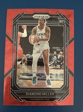 2023 Panini Prizm WNBA #134 Diamond Miller Red Wave