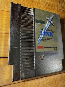 Zelda II: The Adventure of Link (NES, Nintendo) Gold Cart &ndash; Tested