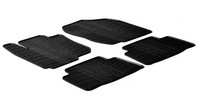 Passgenauer Gummimattensatz - Kompatibel Mit Toyota Rav4 (02/06>02/13)