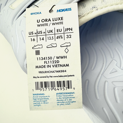 Hoka One One Ora Luxe Recovery Slide Sandals Men display picture 2