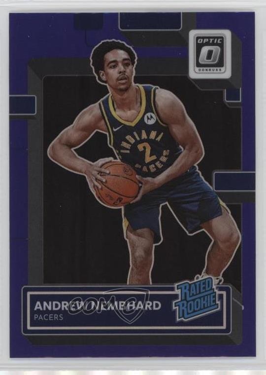 2022-23 Panini Donruss Optic Rated Rookie Purple Prizm Andrew Nembhard #230 1e19