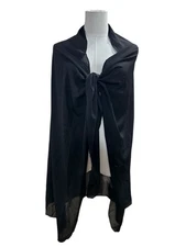 Dotti Women's Sarong Summer Cover-Up 100% Polyester O/S Black