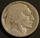 1915 S Buffalo Nickel Semi-Key Date Restored Five Cent 5c Coin D988