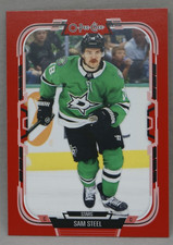 2025-26 O-Pee-Chee - Sam Steel #437 Red Border