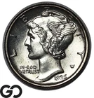 1926-D Mercury Dime Premium Quality Superb Gem BU++ Full Split Bands