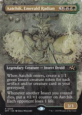 Aatchik, Emerald Radian (Borderless) Aetherdrift Regular