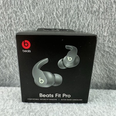 Beats Fit Pro True Wireless Noise Cancelling In-Ear Earbuds Sage Gray MK2J3LL/A