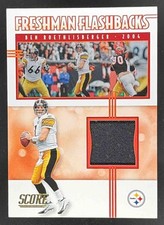 2020 Score Ben Roethlisberger Freshman Flashbacks #FF-BR Pittsburgh Steelers