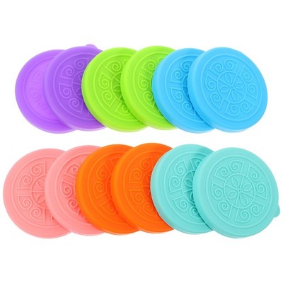  12 Pcs Joghurtbecher Deckel Silikondeckel Für Tassen Glass Cup Cover