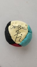 NEW In Bag DirtBag World Footbag Classic 8 Panel Rasta Hacky Sack