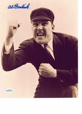 Al Barlick Signed Autographed 8x10 JSA Hall of Fame HOF