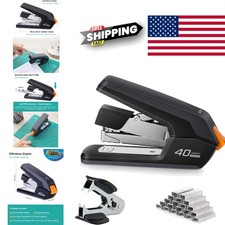 Quick Load Manual Stapler 40 Sheet Capacity Includes 1500 Staples and Remover
