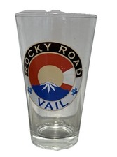 Rocky Road Vail Beer Glass Colorado CO.