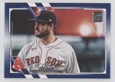 2021 Topps Royal Blue Ryan Brasier #66 8ah