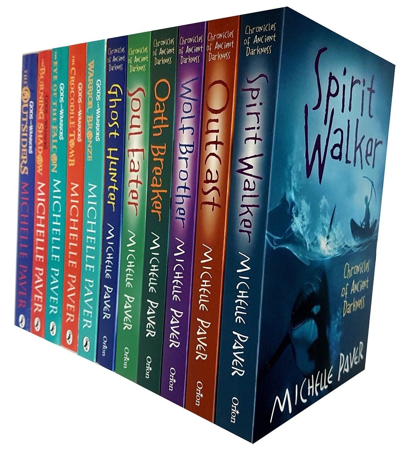 Chronicles of ancient darkness Gods warriors Michelle Paver collection 11 Books
