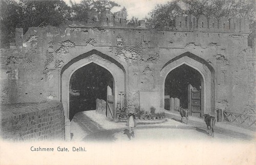 POSTCARD INDIA DELHI SCENES ( 3 CARDS )