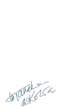 Mischiko de Kowa-Tanaka Autogramm signed 10x15 cm Karteikarte