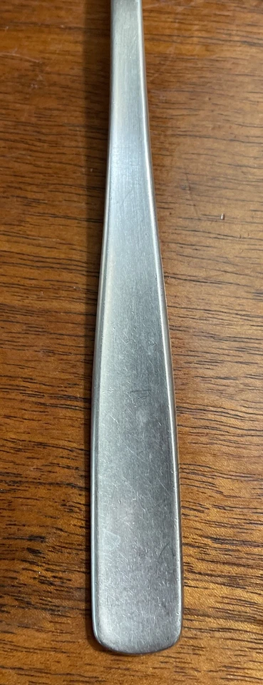 "Tenedor de cena Facette 7-1/2"" Gense cubiertos de acero inoxidable satinado Suecia" Foto 3 de 4