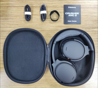 Skullcandy Crusher ANC 2 Wireless Headset with Sensory Bass, Noise