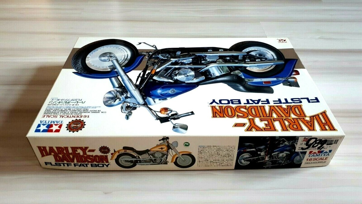 1:6 Scale Tamiya HARLEY DAVIDSON FLSTF FAT BOY | Ultra rare