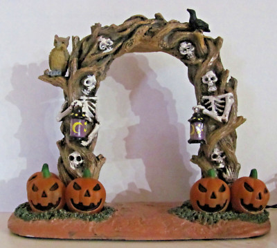 Lemax Spooky Town Lighted Table Accent - Horror Arch #14826
