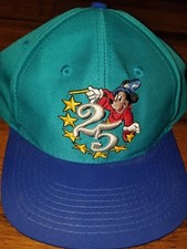VTG Mickey Mouse 25 yrs Adjustable Back Strap Youth Hat Disney World Magic