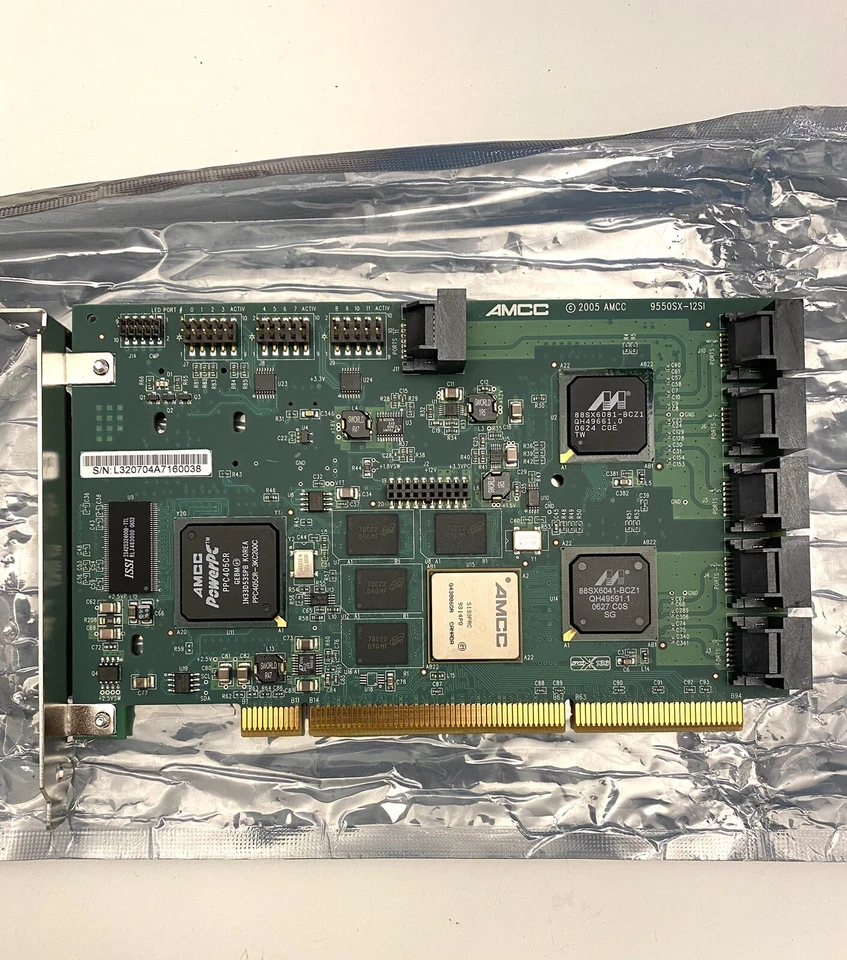 Raid Controller 3WARE 9550SXU-12 12X SATA Raid 256MB - Image 3 of 4