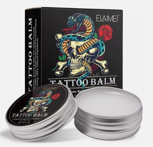 AFTERCARE TATTOO BALM Enhances Colors OLD & NEW TATTOO Heals and Protects Butter - Picture 15 of 15