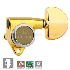 NEW Gotoh SG301-20 MGT Magnum Locking Trad DOME L3 R3 Tuning Keys 3x3 - GOLD